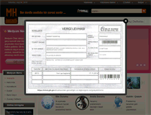 Tablet Screenshot of medyumhurzati.com